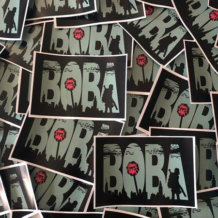 COLOURED BOBA WASTELAND sticker. – Bug Out Bag Australia