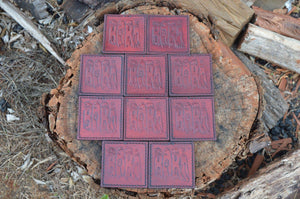 BOBA WASTELAND LEATHER PATCH