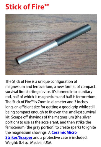 Stick of Fire