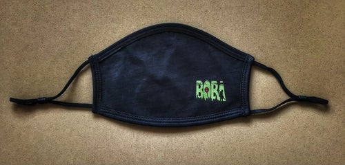 BOBA WASTELAND LOGO COTTON FACEMASK